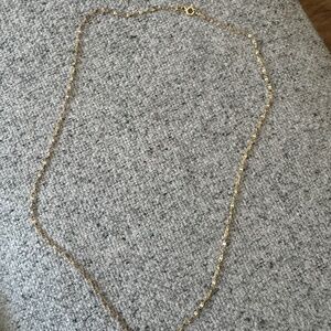 Leah Alexandra Shimmer Necklace 10k Gold 16" - 19" long